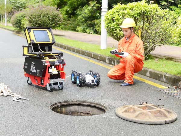 长征镇管道机器人检测