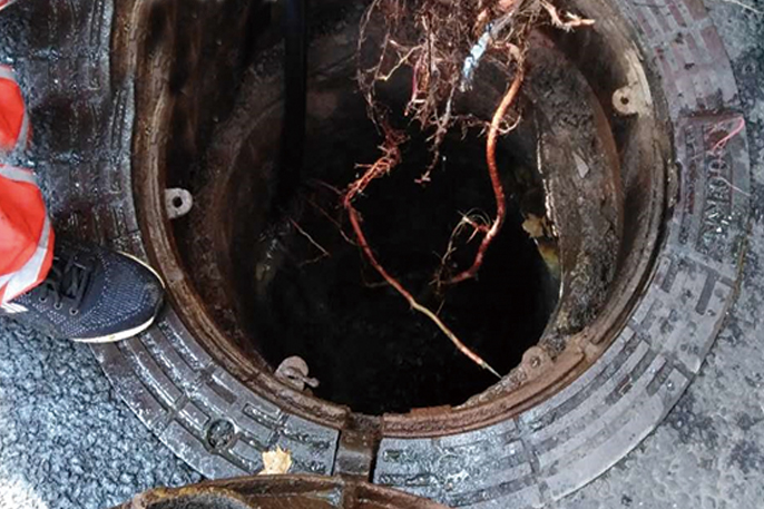 长征镇管道预处理